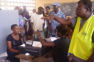 Togo:  Prolongation obtenue dans la zone 2 du recensement électoral